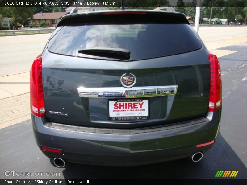 Gray Flannel / Ebony/Titanium 2010 Cadillac SRX 4 V6 AWD