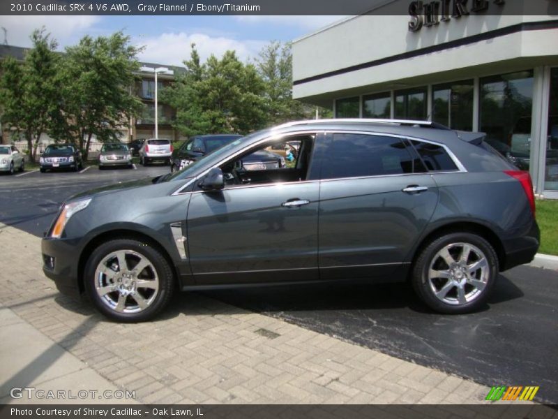 Gray Flannel / Ebony/Titanium 2010 Cadillac SRX 4 V6 AWD