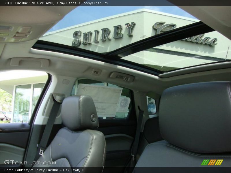Gray Flannel / Ebony/Titanium 2010 Cadillac SRX 4 V6 AWD