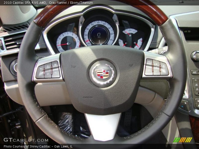 Gray Flannel / Ebony/Titanium 2010 Cadillac SRX 4 V6 AWD