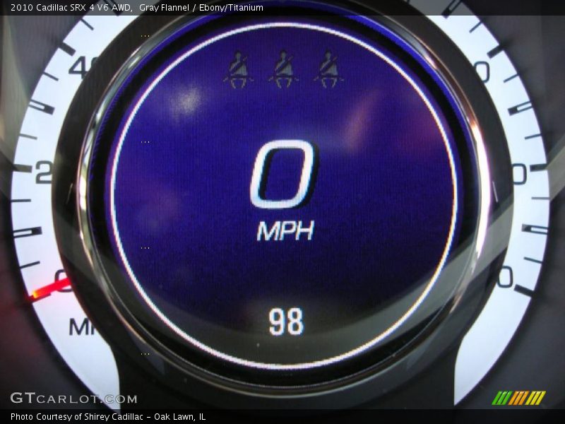 Gray Flannel / Ebony/Titanium 2010 Cadillac SRX 4 V6 AWD