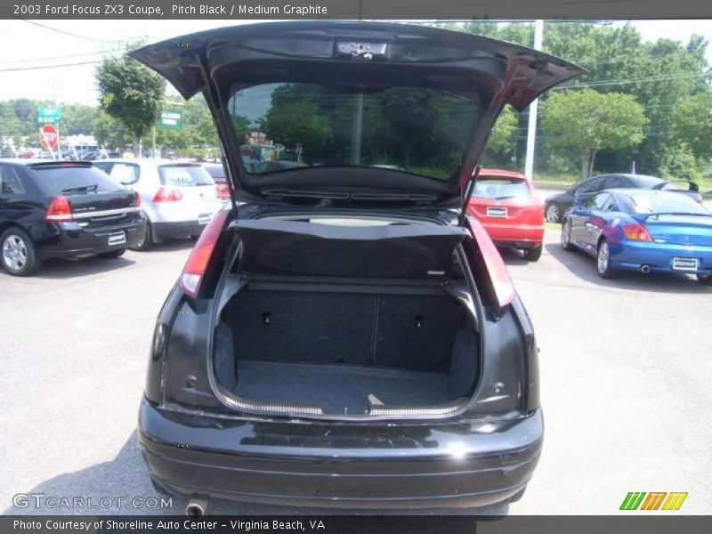 Pitch Black / Medium Graphite 2003 Ford Focus ZX3 Coupe