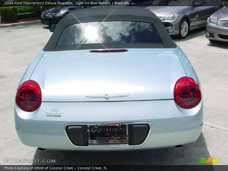 Light Ice Blue Metallic / Black Ink 2004 Ford Thunderbird Deluxe Roadster