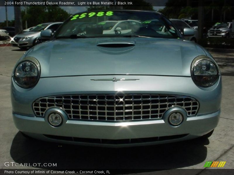 Light Ice Blue Metallic / Black Ink 2004 Ford Thunderbird Deluxe Roadster