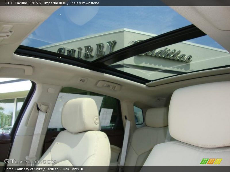 Imperial Blue / Shale/Brownstone 2010 Cadillac SRX V6