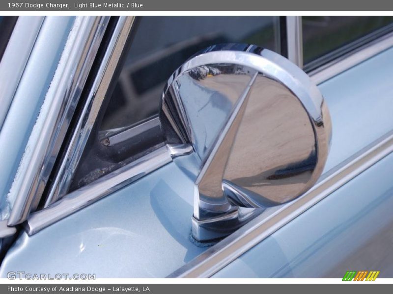 Light Blue Metallic / Blue 1967 Dodge Charger