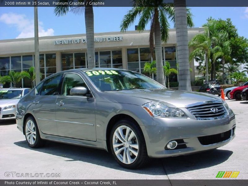 Platinum Graphite / Graphite 2008 Infiniti M 35 Sedan