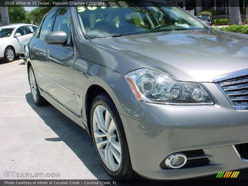 Platinum Graphite / Graphite 2008 Infiniti M 35 Sedan