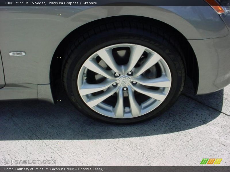 Platinum Graphite / Graphite 2008 Infiniti M 35 Sedan
