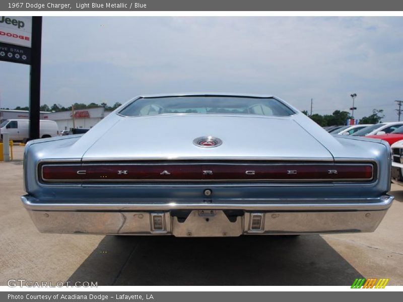 Light Blue Metallic / Blue 1967 Dodge Charger