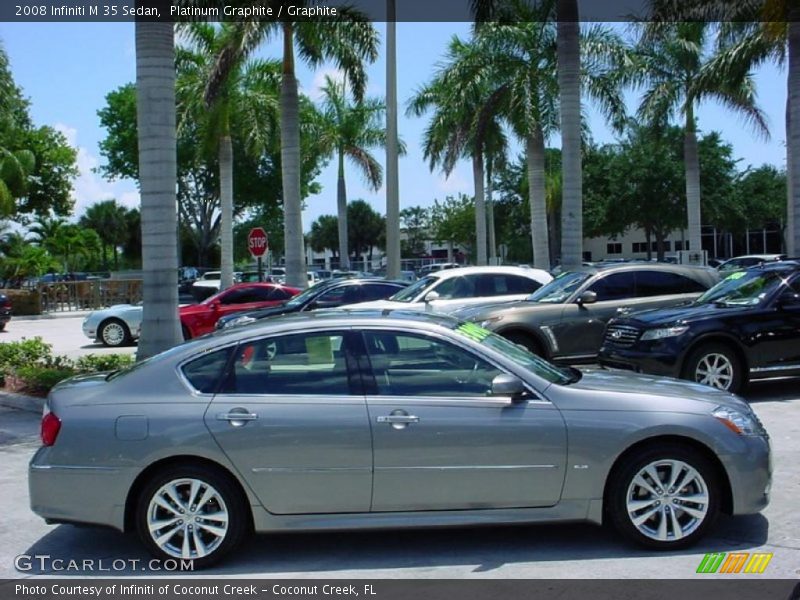 Platinum Graphite / Graphite 2008 Infiniti M 35 Sedan