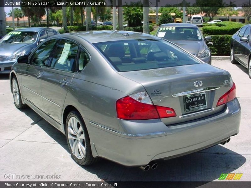 Platinum Graphite / Graphite 2008 Infiniti M 35 Sedan