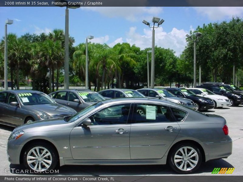 Platinum Graphite / Graphite 2008 Infiniti M 35 Sedan