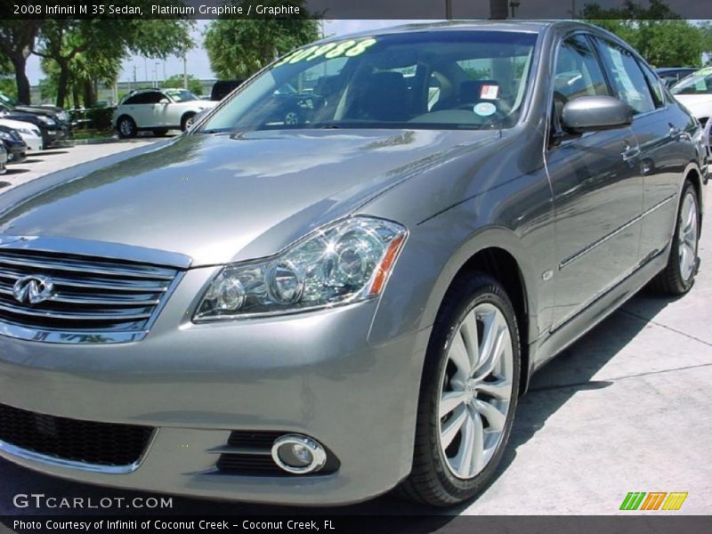 Platinum Graphite / Graphite 2008 Infiniti M 35 Sedan