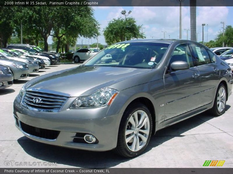Platinum Graphite / Graphite 2008 Infiniti M 35 Sedan