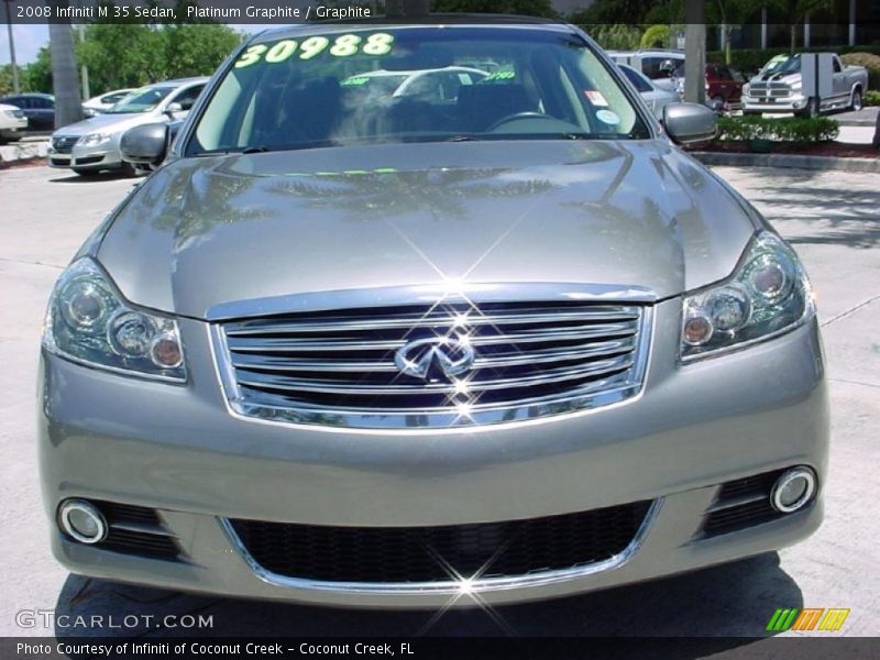 Platinum Graphite / Graphite 2008 Infiniti M 35 Sedan