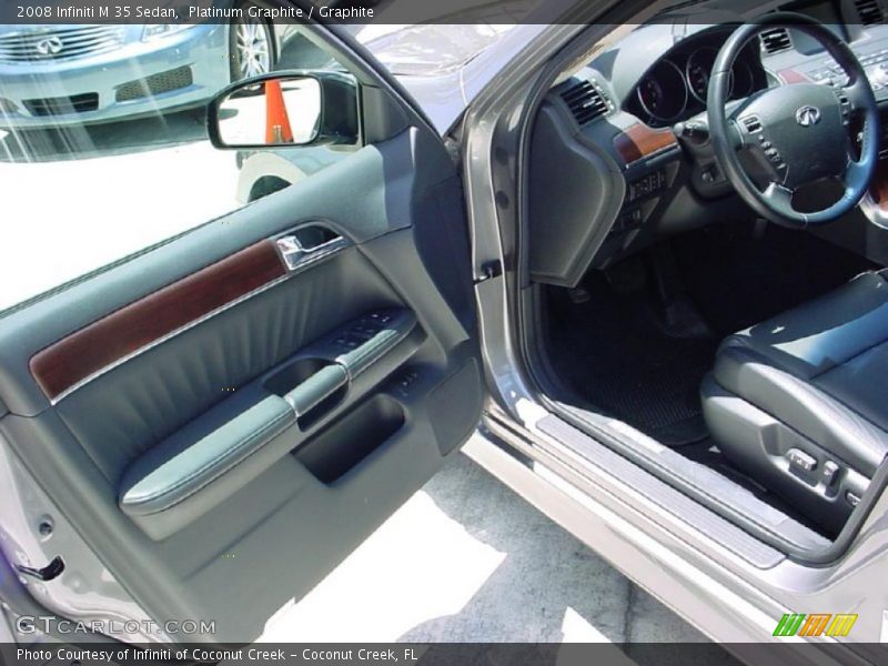 Platinum Graphite / Graphite 2008 Infiniti M 35 Sedan