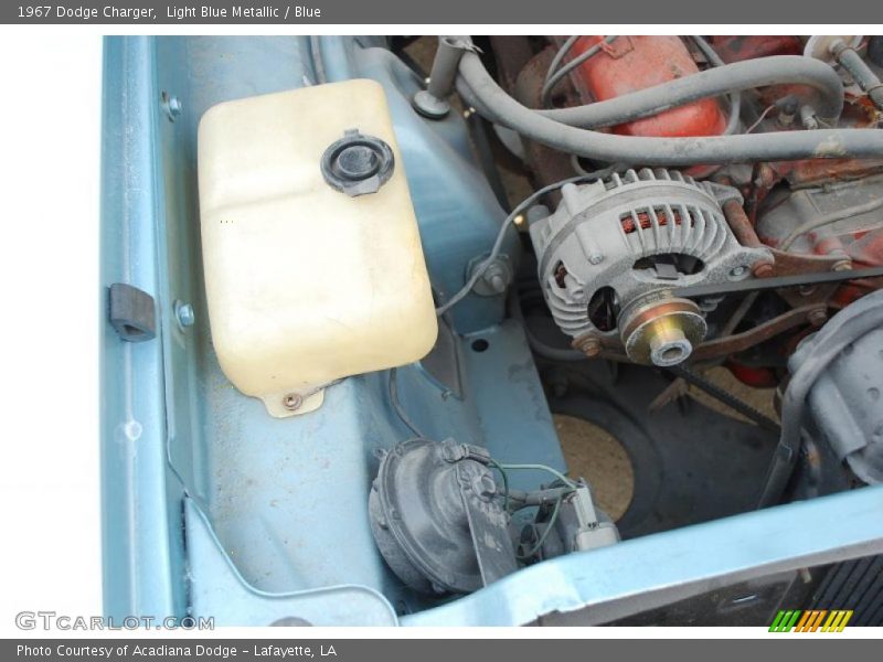 Light Blue Metallic / Blue 1967 Dodge Charger