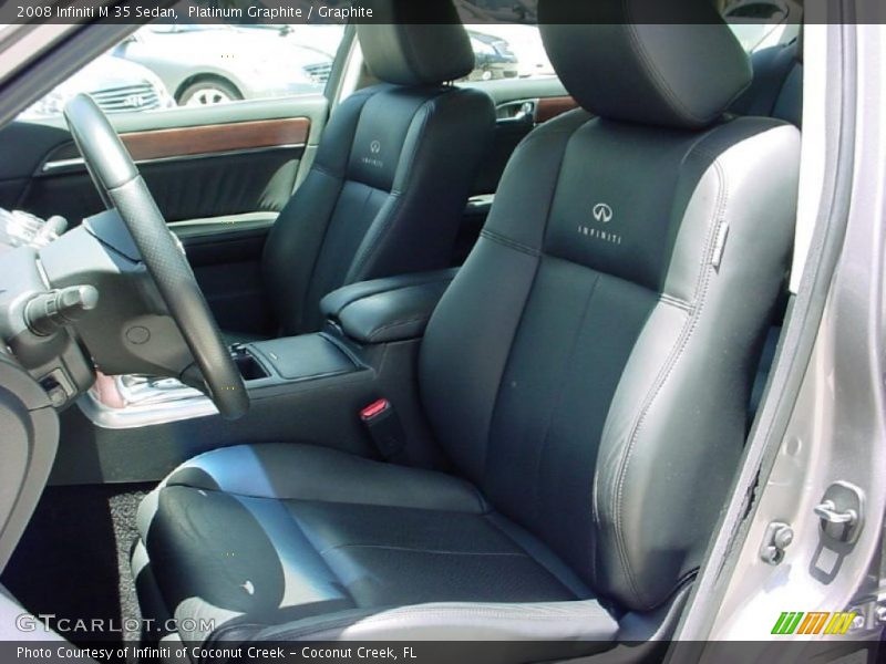 Platinum Graphite / Graphite 2008 Infiniti M 35 Sedan