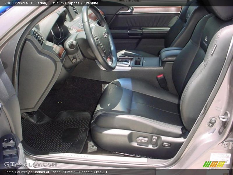 Platinum Graphite / Graphite 2008 Infiniti M 35 Sedan