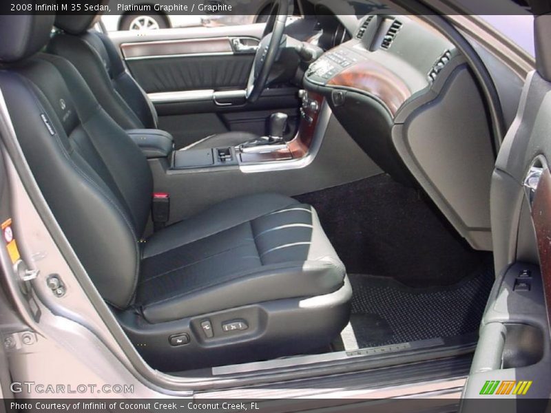 Platinum Graphite / Graphite 2008 Infiniti M 35 Sedan