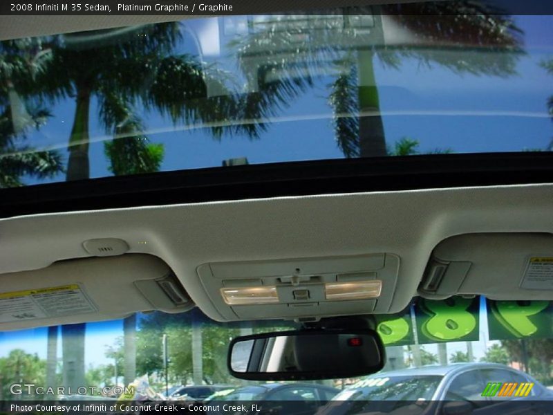 Platinum Graphite / Graphite 2008 Infiniti M 35 Sedan