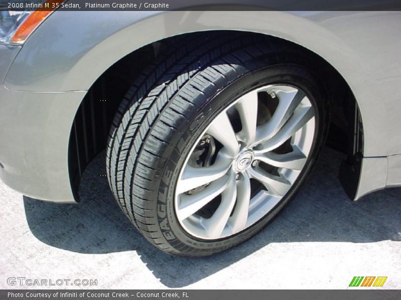 Platinum Graphite / Graphite 2008 Infiniti M 35 Sedan