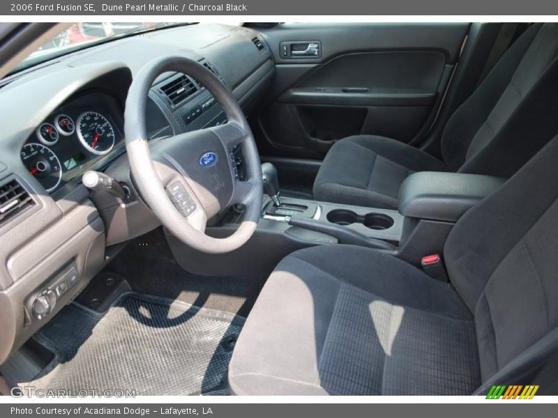 Dune Pearl Metallic / Charcoal Black 2006 Ford Fusion SE