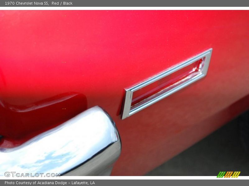 Red / Black 1970 Chevrolet Nova SS