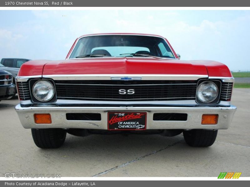 Red / Black 1970 Chevrolet Nova SS