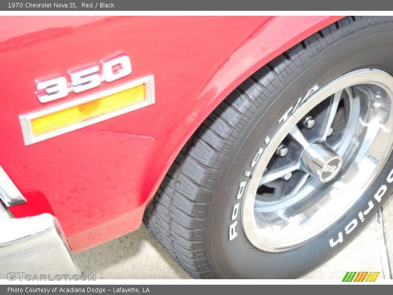 Red / Black 1970 Chevrolet Nova SS