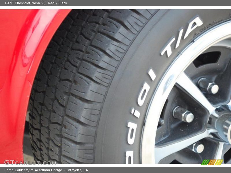 Red / Black 1970 Chevrolet Nova SS