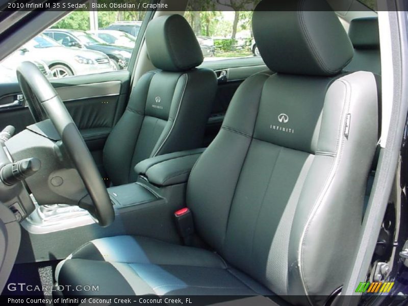 Black Obsidian / Graphite 2010 Infiniti M 35 S Sedan