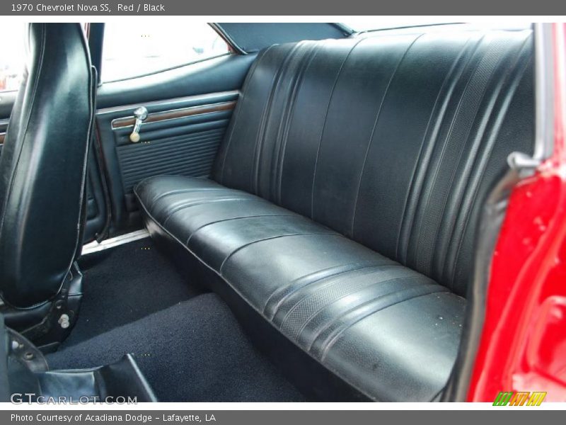 Red / Black 1970 Chevrolet Nova SS
