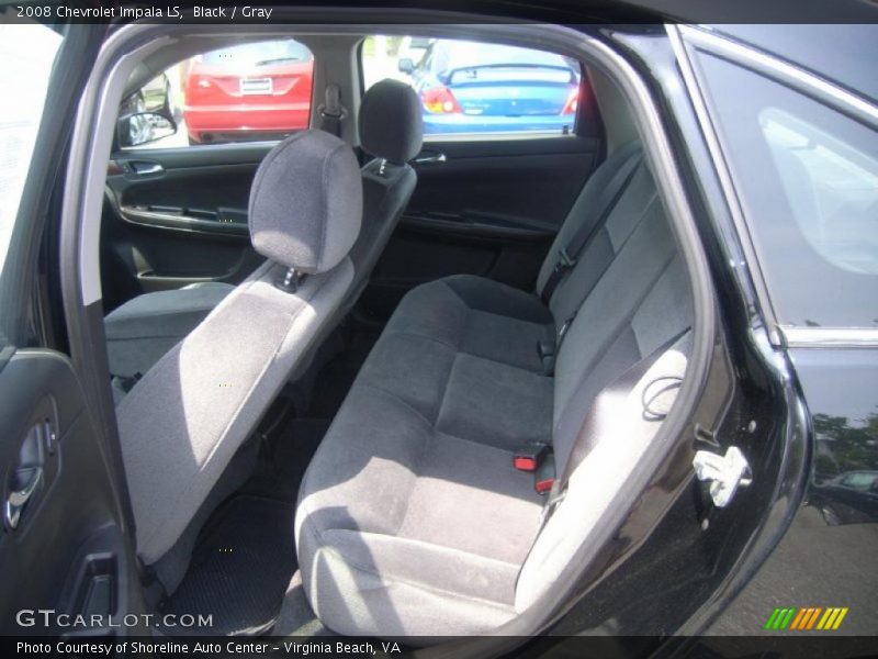 Black / Gray 2008 Chevrolet Impala LS