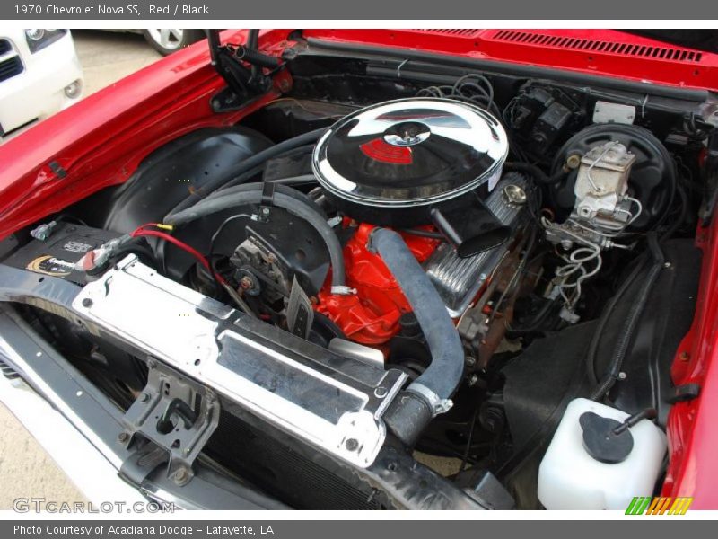 Red / Black 1970 Chevrolet Nova SS
