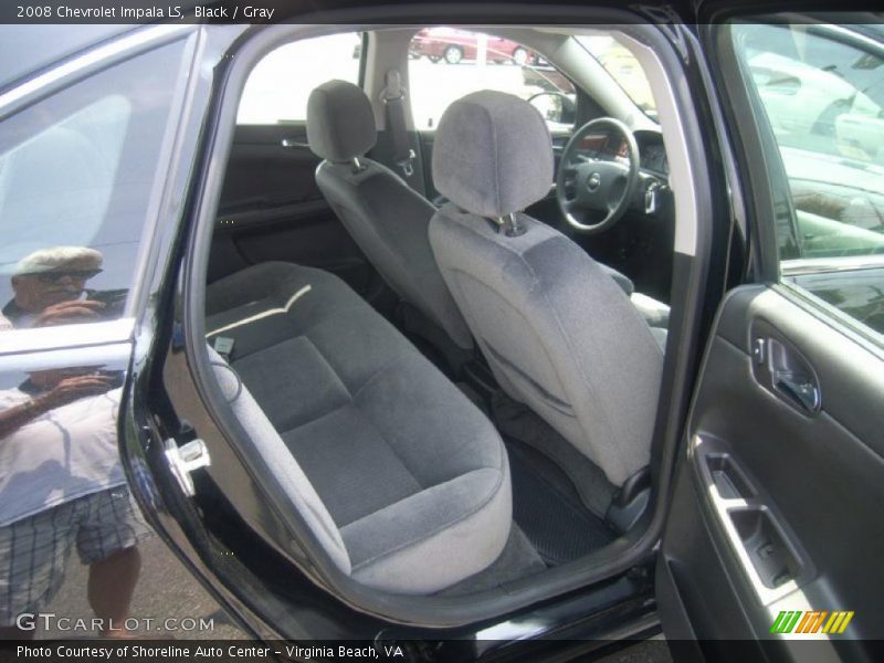 Black / Gray 2008 Chevrolet Impala LS