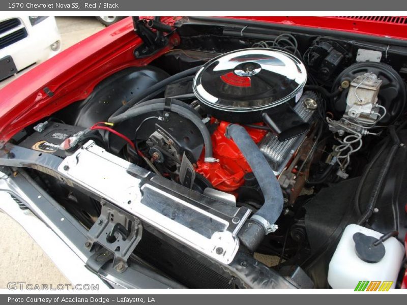 Red / Black 1970 Chevrolet Nova SS