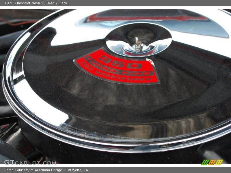 Red / Black 1970 Chevrolet Nova SS
