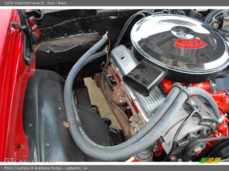 Red / Black 1970 Chevrolet Nova SS