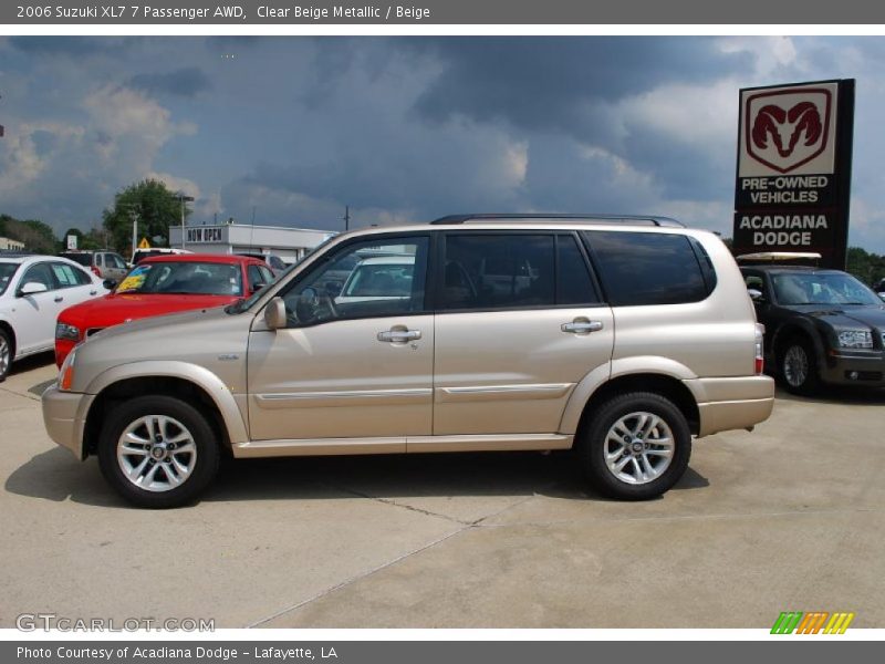 Clear Beige Metallic / Beige 2006 Suzuki XL7 7 Passenger AWD