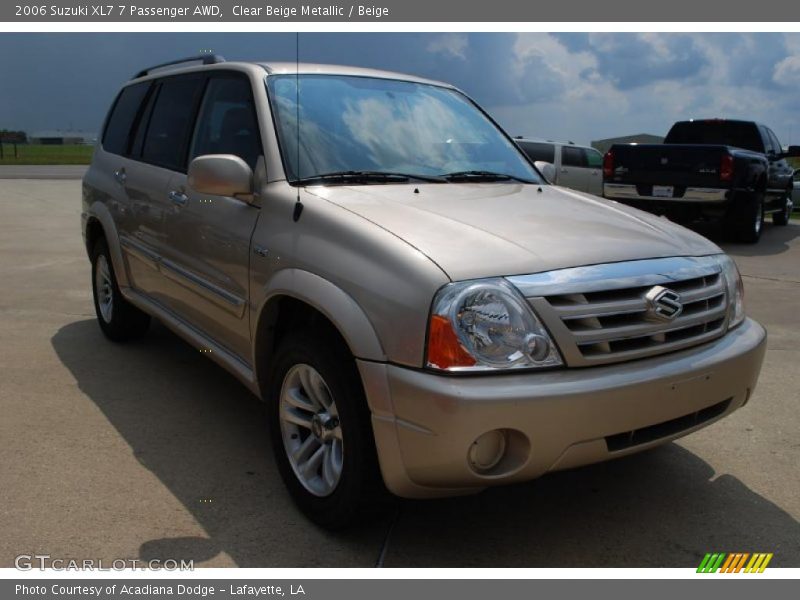 Clear Beige Metallic / Beige 2006 Suzuki XL7 7 Passenger AWD