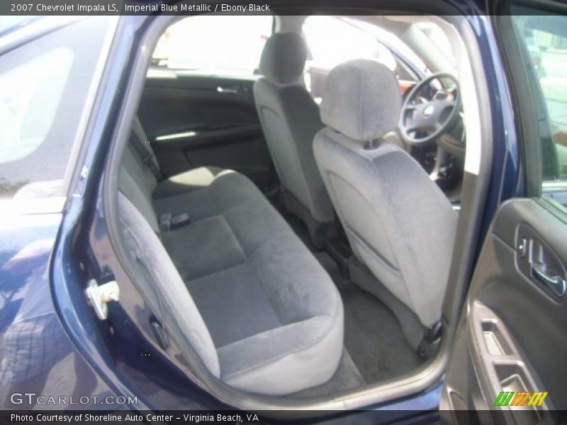 Imperial Blue Metallic / Ebony Black 2007 Chevrolet Impala LS