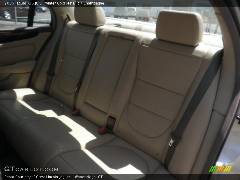Winter Gold Metallic / Champagne 2006 Jaguar XJ XJ8 L