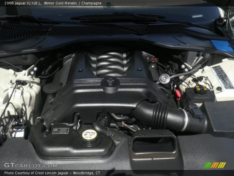 Winter Gold Metallic / Champagne 2006 Jaguar XJ XJ8 L