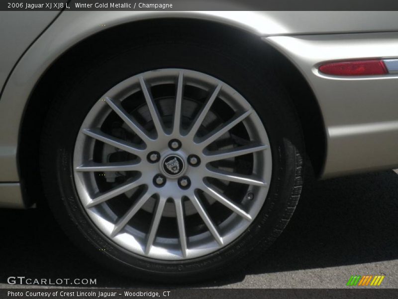Winter Gold Metallic / Champagne 2006 Jaguar XJ XJ8 L