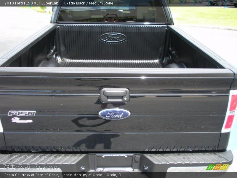 Tuxedo Black / Medium Stone 2010 Ford F150 XLT SuperCab