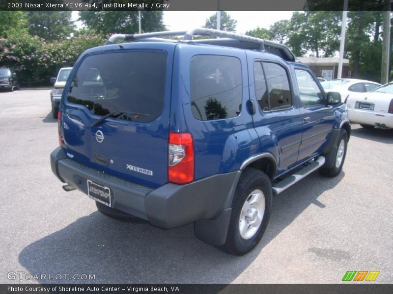 Just Blue Metallic / Gray 2003 Nissan Xterra XE V6 4x4
