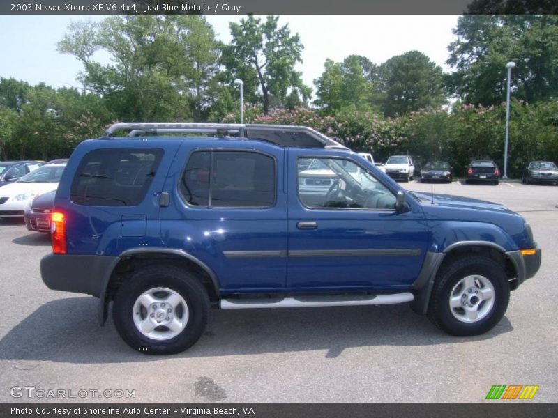 Just Blue Metallic / Gray 2003 Nissan Xterra XE V6 4x4