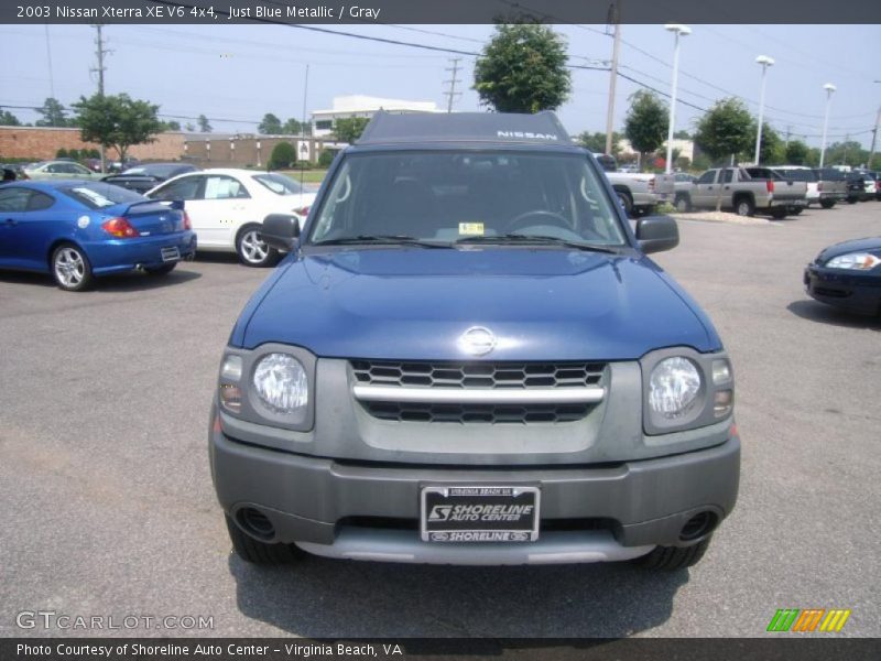 Just Blue Metallic / Gray 2003 Nissan Xterra XE V6 4x4